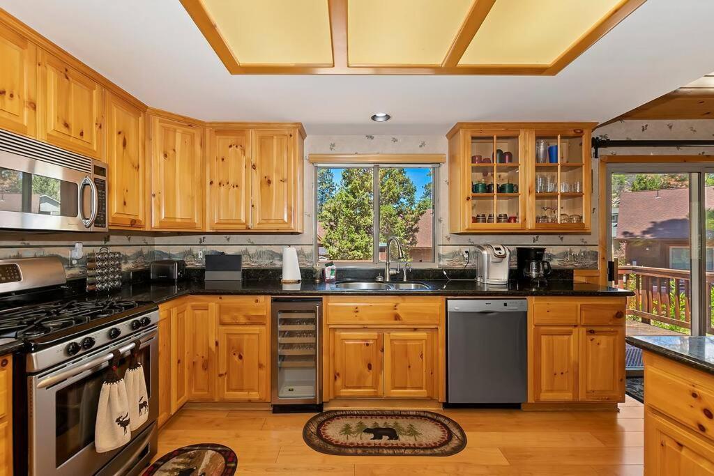 Villa Teakwood - 3-Br Spa, Fire Pit, Quiet, Ac, Centrally Located Big Bear Lake Exterior foto