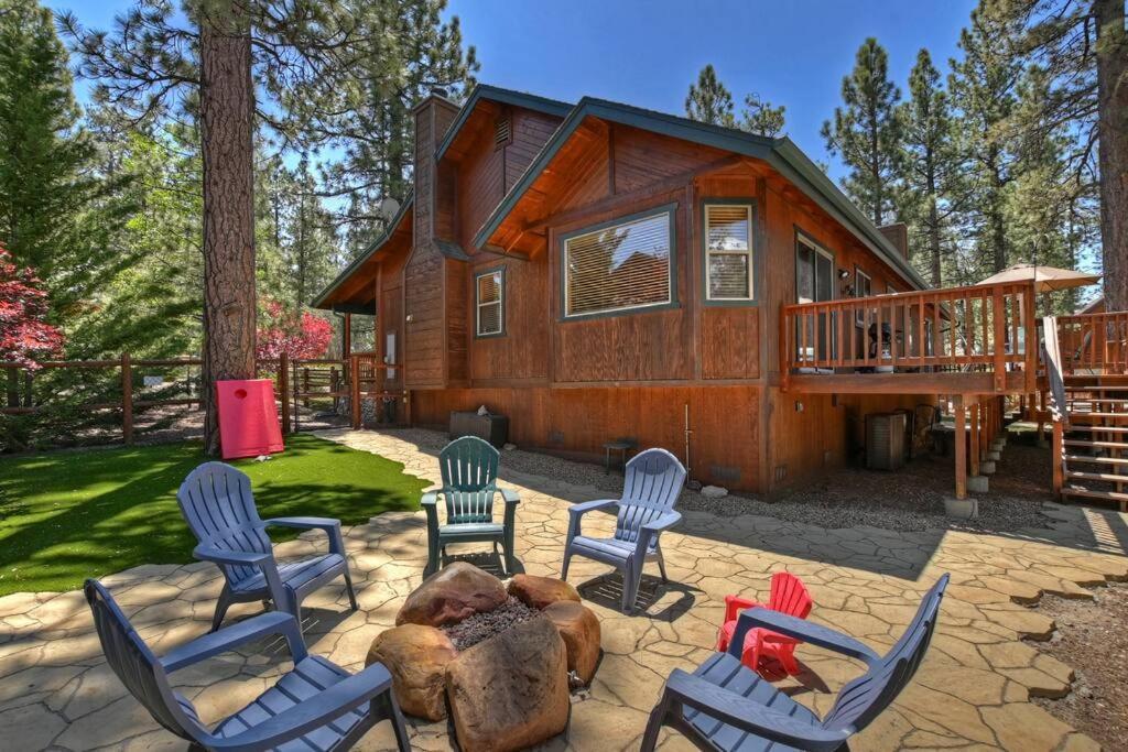 Villa Teakwood - 3-Br Spa, Fire Pit, Quiet, Ac, Centrally Located Big Bear Lake Exterior foto