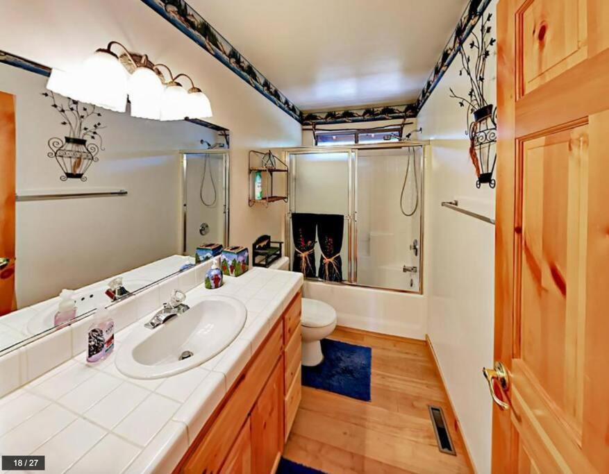 Villa Teakwood - 3-Br Spa, Fire Pit, Quiet, Ac, Centrally Located Big Bear Lake Exterior foto