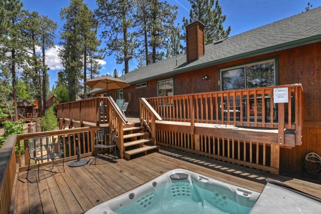 Villa Teakwood - 3-Br Spa, Fire Pit, Quiet, Ac, Centrally Located Big Bear Lake Exterior foto