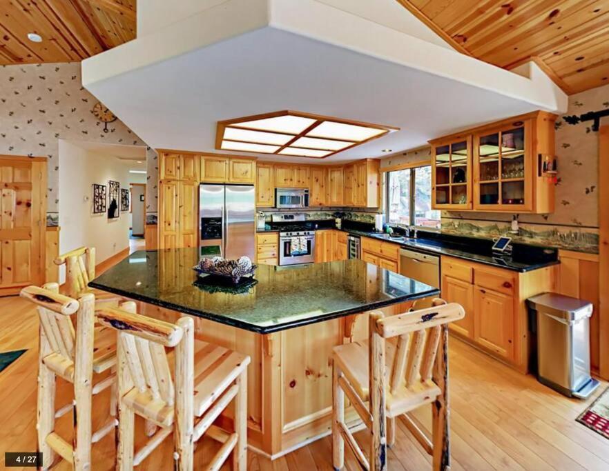 Villa Teakwood - 3-Br Spa, Fire Pit, Quiet, Ac, Centrally Located Big Bear Lake Exterior foto