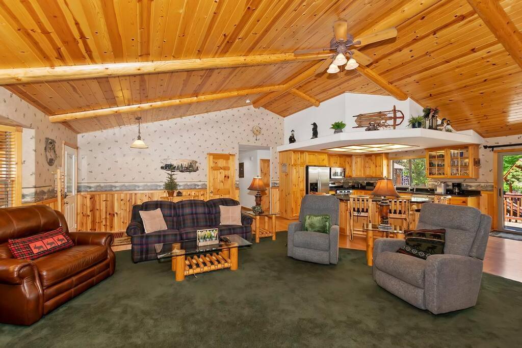 Villa Teakwood - 3-Br Spa, Fire Pit, Quiet, Ac, Centrally Located Big Bear Lake Exterior foto